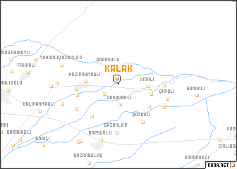 map of Kǝlǝk