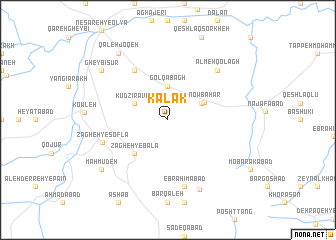 map of Kalak