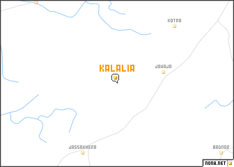 map of Kalālia