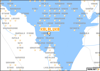 map of Kalaluka