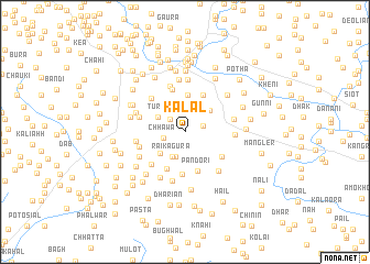 map of Kalāl