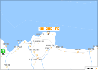map of Kalamalea