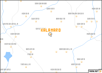 map of Kalamaro
