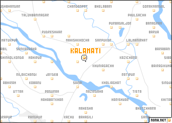 map of Kālāmāti