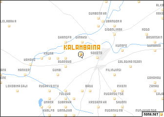 map of Kalambaina