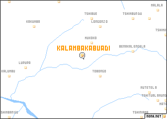 map of Kalamba-Kabuadi