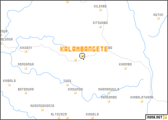 map of Kalambangete