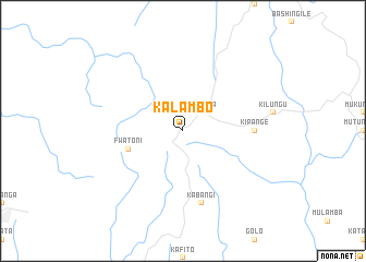 map of Kalambo