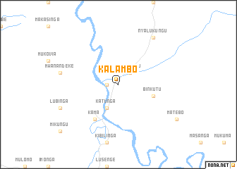 map of Kalambo