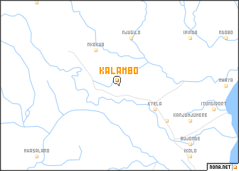 map of Kalambo