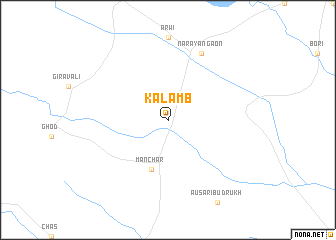 map of Kalamb