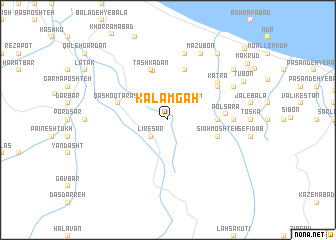 map of Kalāmgāh