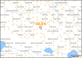 map of Kalami