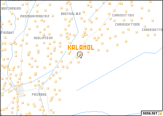 map of Kāla Mol