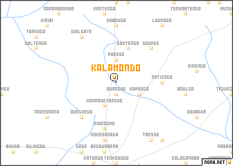 map of Kalamondo