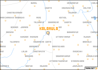 map of Kālāmula