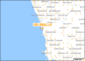 map of Kalamulla