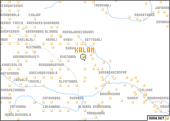 map of Kalām
