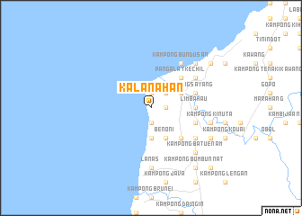map of Kalanahan