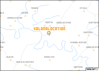 map of Kalana Location