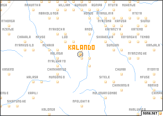 map of Kalando
