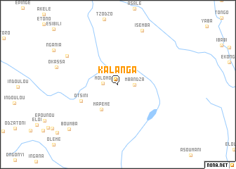 map of Kalanga