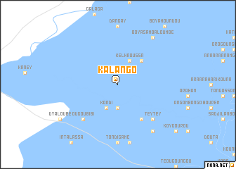 map of Kalango