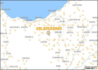 map of Kalangrahan