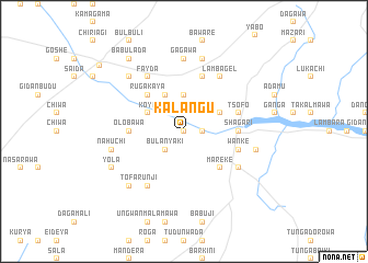 map of Kalangu