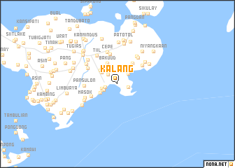 map of Kalang