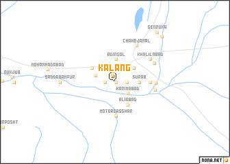 map of Kālang