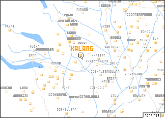 map of Kālang