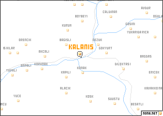 map of Kalanis