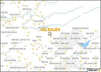 map of Kalanjar