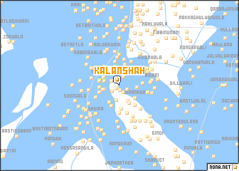 map of Kālan Shāh