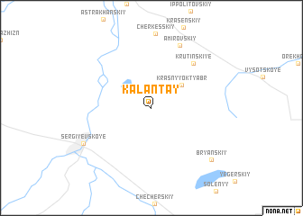 map of (( Kalantay ))