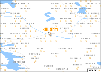 map of Kalanti