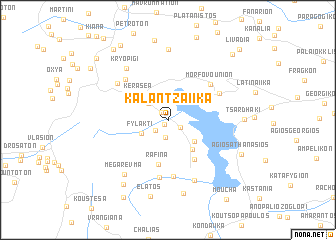 map of Kalantzaíïka