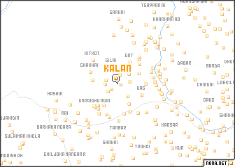 map of Kalan