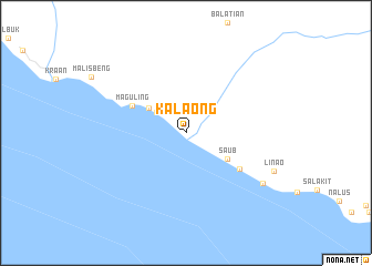 map of Kalaong