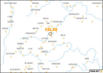 map of Kalao