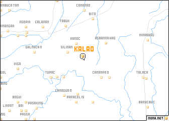 map of Kalao