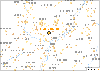 map of Kālāpaja