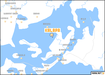 map of Kalapa