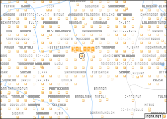map of Kālara