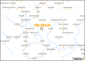 map of Kalarejo