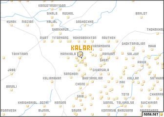 map of Kalāri