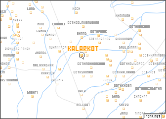 map of Kalarkot