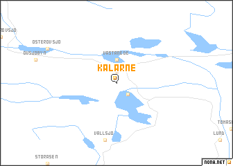 map of Kälarne