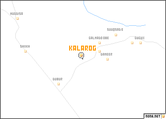 map of Kalarog